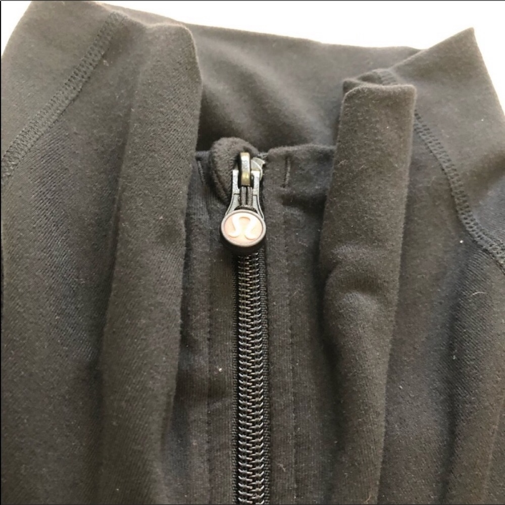 Lululemon Athletica Black Long Sleeve Jacket Sz 6 - Picture 7 of 8